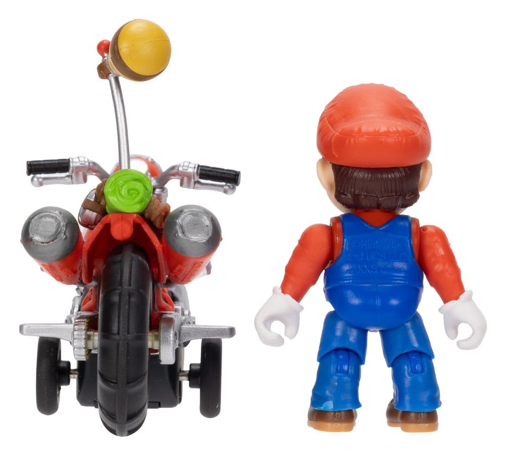 The Super Mario Galaxy Movie Action Figure with Pull Back Motorcycle Mario 6 cm - Bild 10