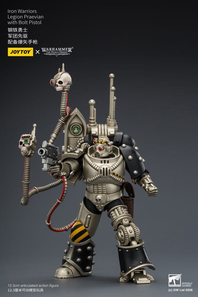 Warhammer The Horus Heresy Action Figure Iron Warriors Legion Praevian 12 cm - Bild 7