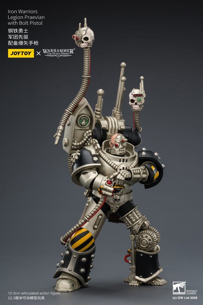 Warhammer The Horus Heresy Action Figure Iron Warriors Legion Praevian 12 cm - Bild 9