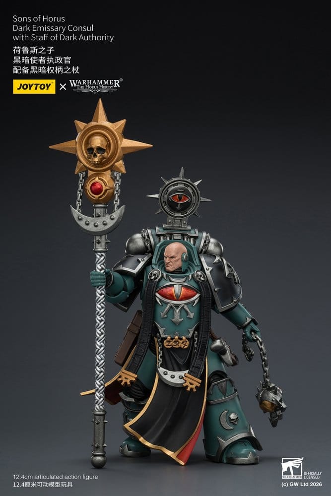 Warhammer The Horus Heresy Action Figure Sons of Horus Dark Emissary Consul 12 cm - Image 5