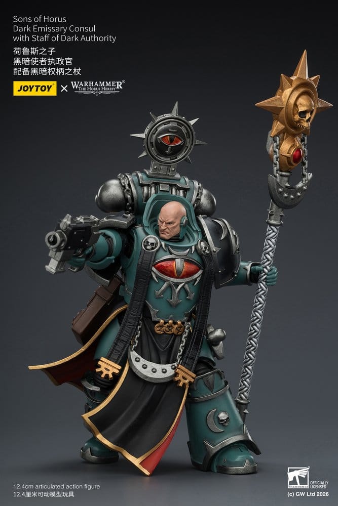 Warhammer The Horus Heresy Action Figure Sons of Horus Dark Emissary Consul 12 cm - Image 8