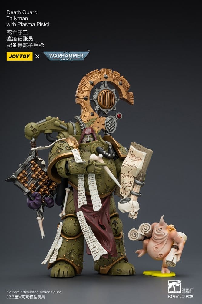 Warhammer 40,000 Action Figure Death Guard Tallyman 12 cm - Image 3