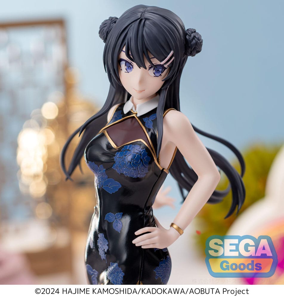 Rascal Does Not Dream Series XStellar PVC Statue Mai Sakurajima Chinese Dress 22 cm - Image 5
