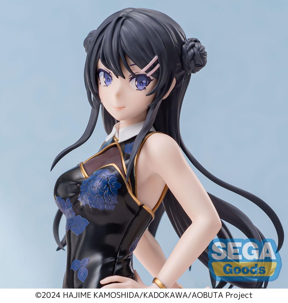 Rascal Does Not Dream Series XStellar PVC Statue Mai Sakurajima Chinese Dress 22 cm - Image 6