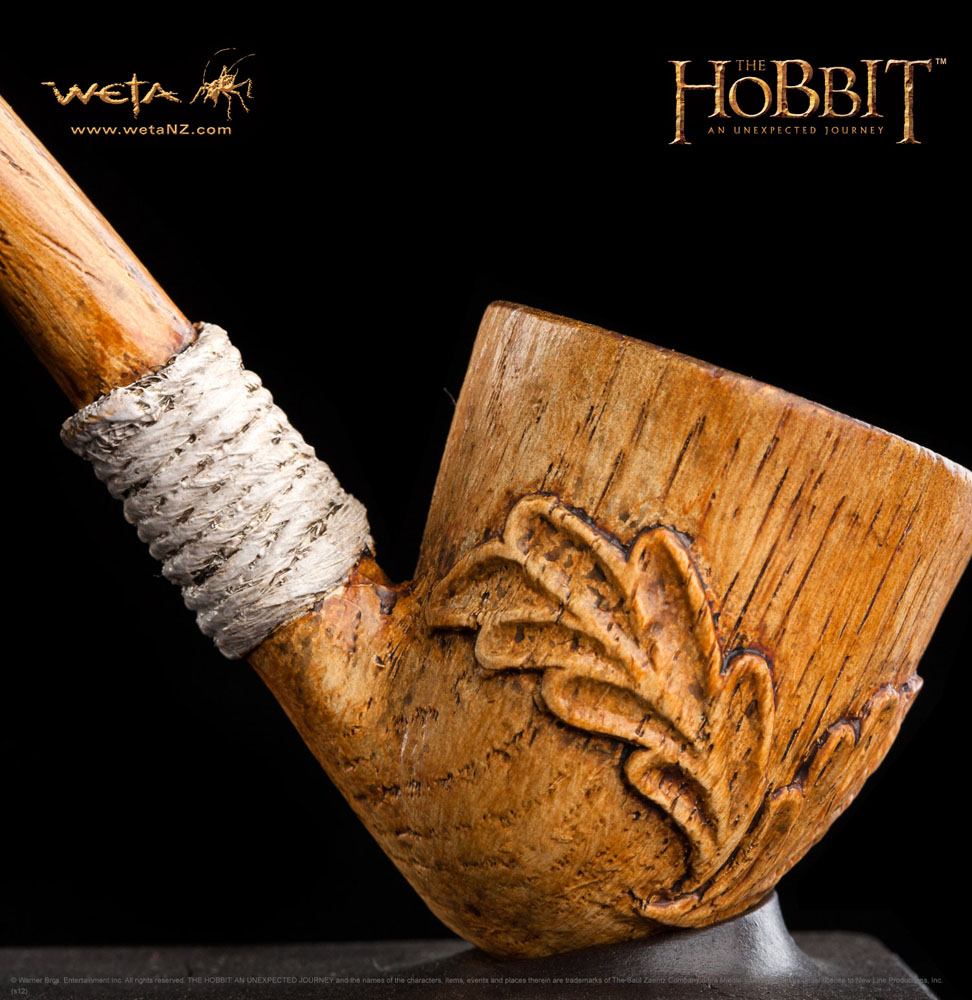 The Hobbit An Unexpected Journey Replica 1/1 The Pipe of Bilbo Baggins 35 cm - Image 3