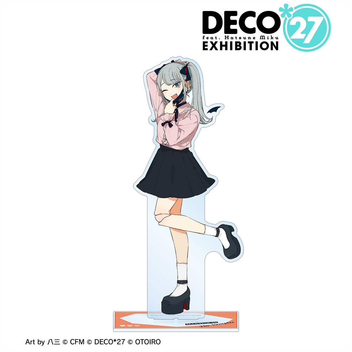 DECO*27 feat. Hatsune Miku EXHIBITION OTOIRO MANNEQUIN Vampire Big Acrylic Stand (Anime Toy) - Bild 2