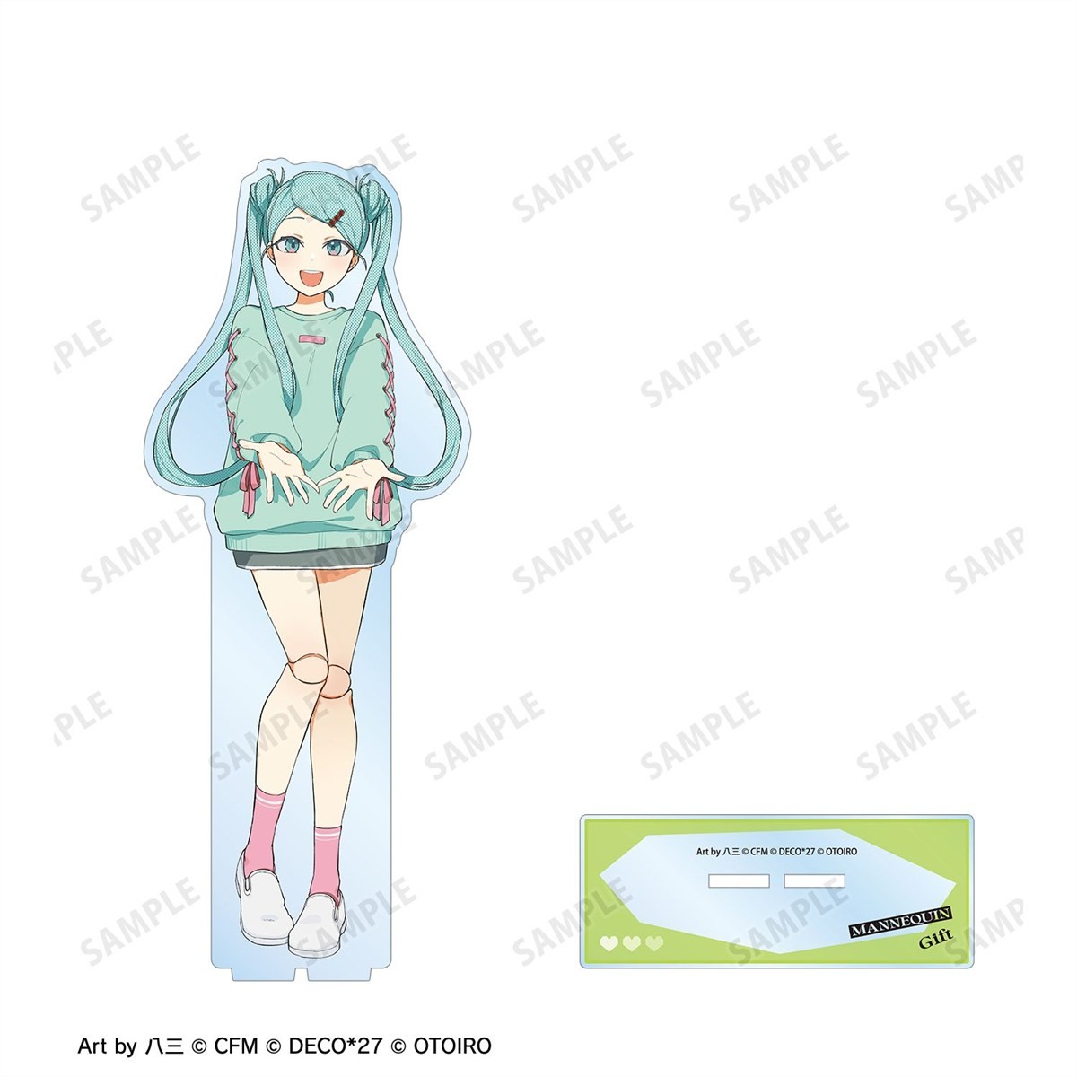 DECO*27 feat. Hatsune Miku EXHIBITION OTOIRO MANNEQUIN Gift Big Acrylic Stand - Image 3