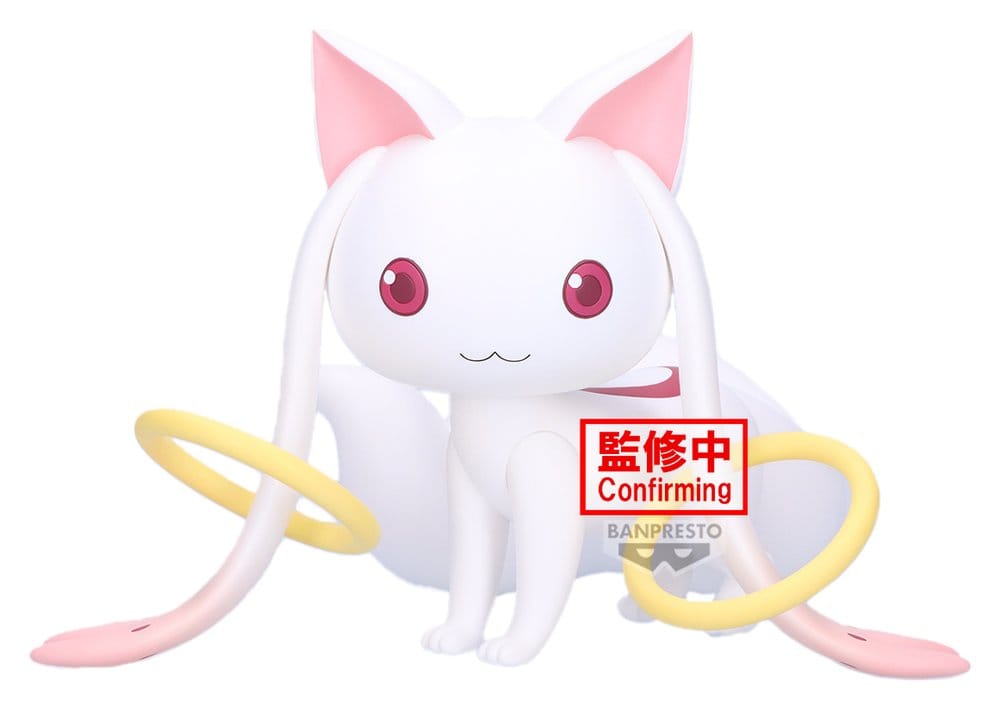 Puella Magi Madoka Magica Rising Fluffy Puffy Big PVC Figure Kyubey 13 cm