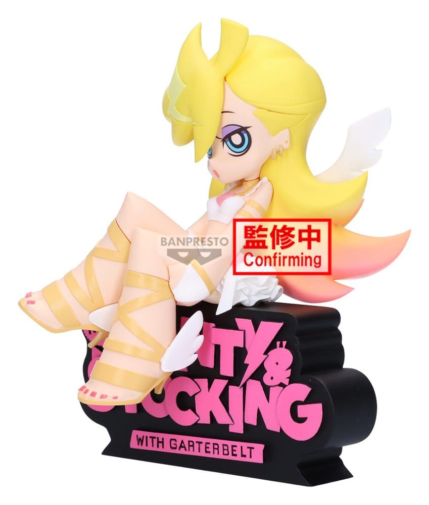 New Panty & Stocking with Garterbelt Monitor Top Figz PVC Figure Panty (Angel ver.) 12 cm - Image 2