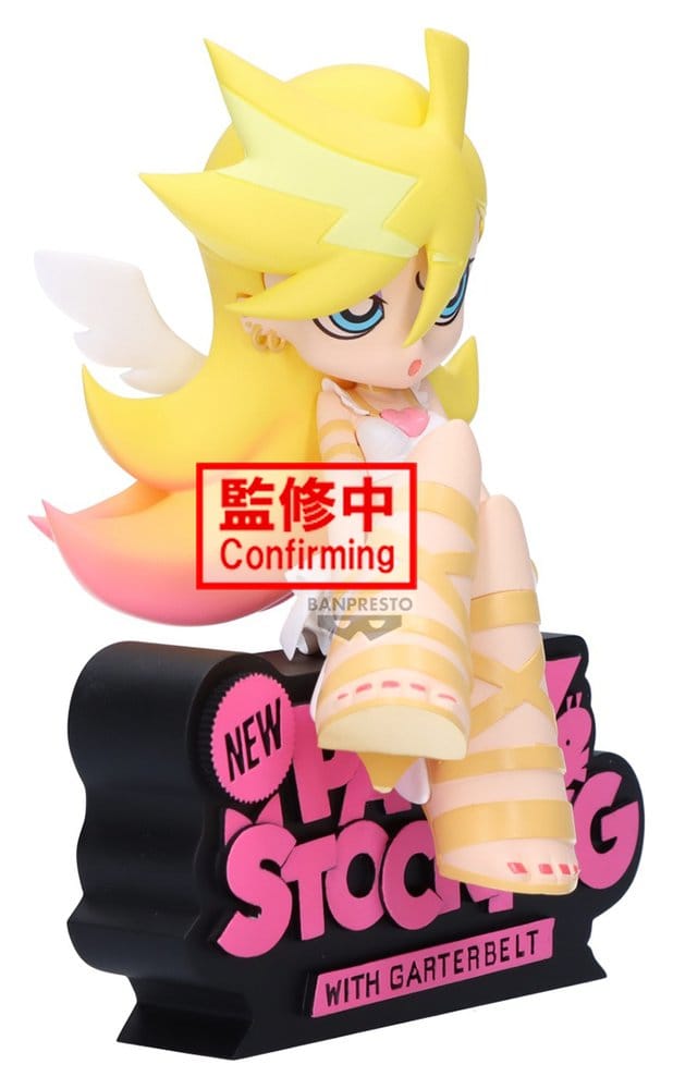 New Panty & Stocking with Garterbelt Monitor Top Figz PVC Figure Panty (Angel ver.) 12 cm - Image 3