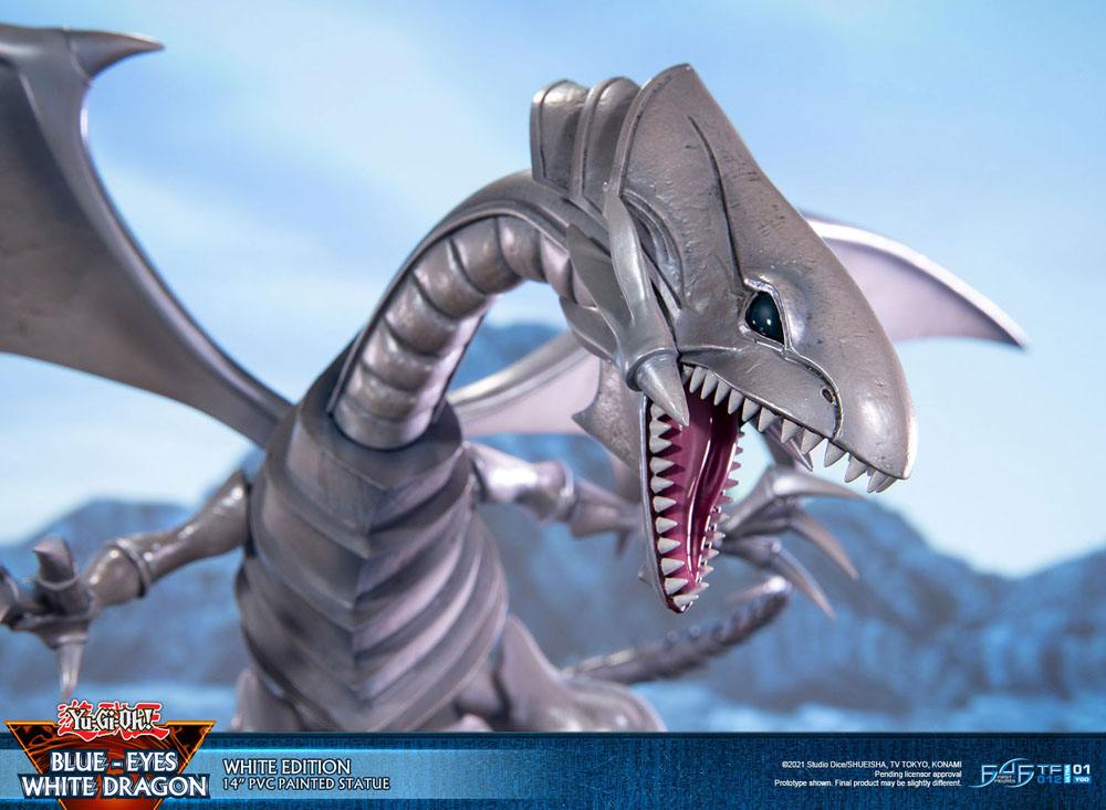Yu-Gi-Oh! PVC Statue Blue-Eyes White Dragon White Edition 35 cm - Bild 11