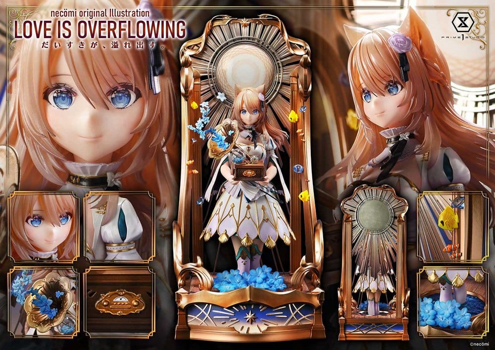 Original Illustration Concept Masterline Statue 1/5 Love Is Overflowing Bonus Version 43 cm - Bild 8