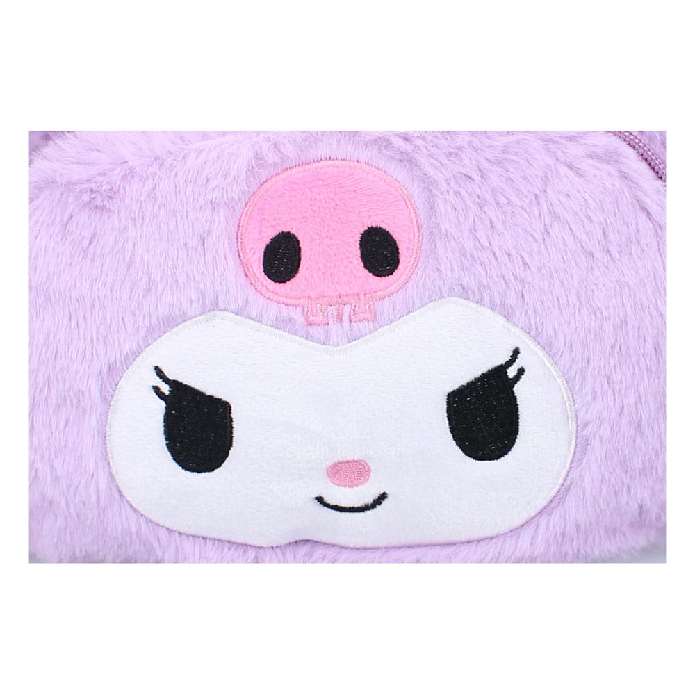 Sanrio Backpack Kuromil Fluffy Festival Purple 26 cm - Bild 6