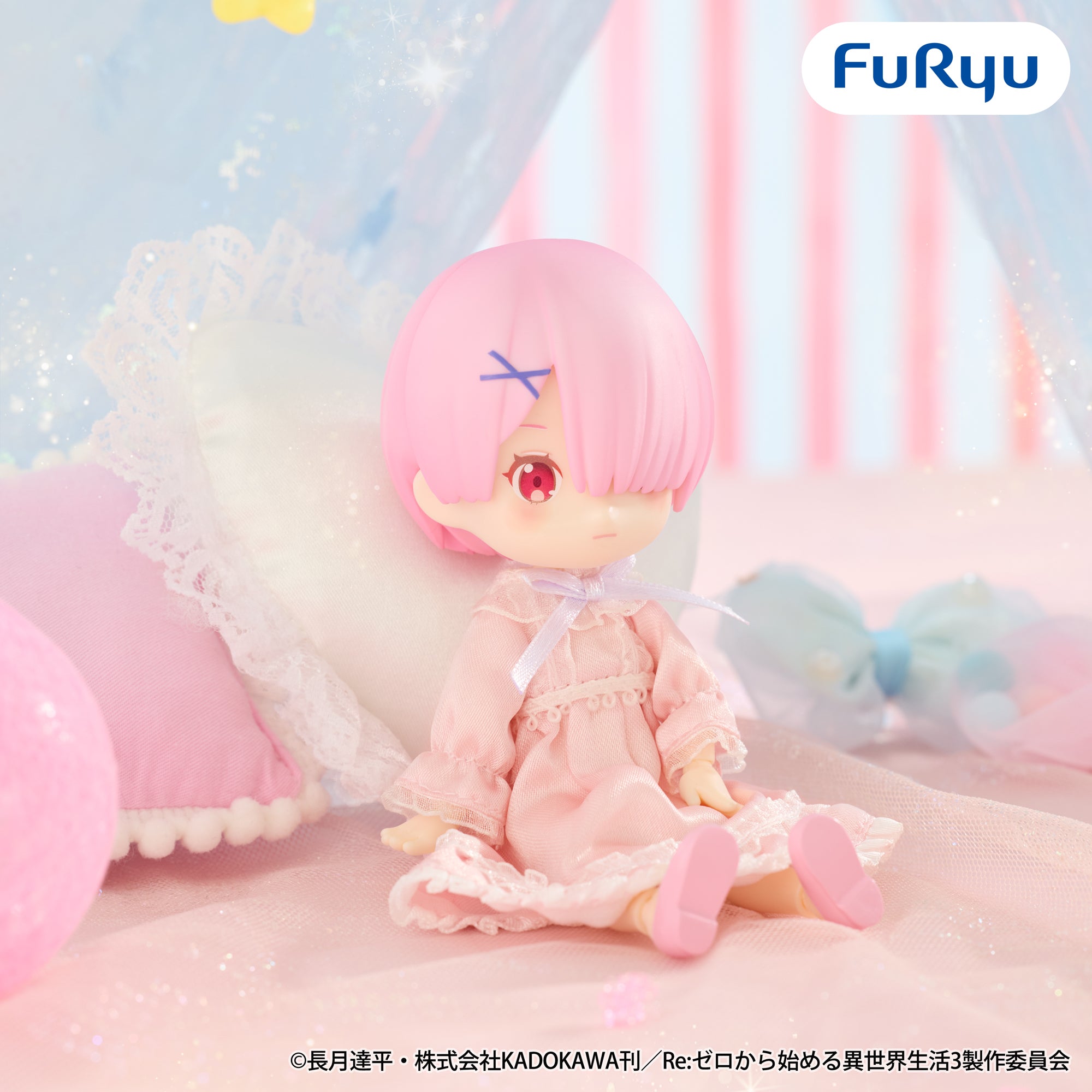 Re:Zero Starting Life in Another World MeloDoll Figure - Ram Night Dress Ver. - Bild 3