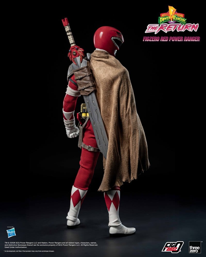 Mighty Morphin Power Rangers: The Return FigZero Action Figure 1/6 Red Power Ranger 31 cm - Bild 4