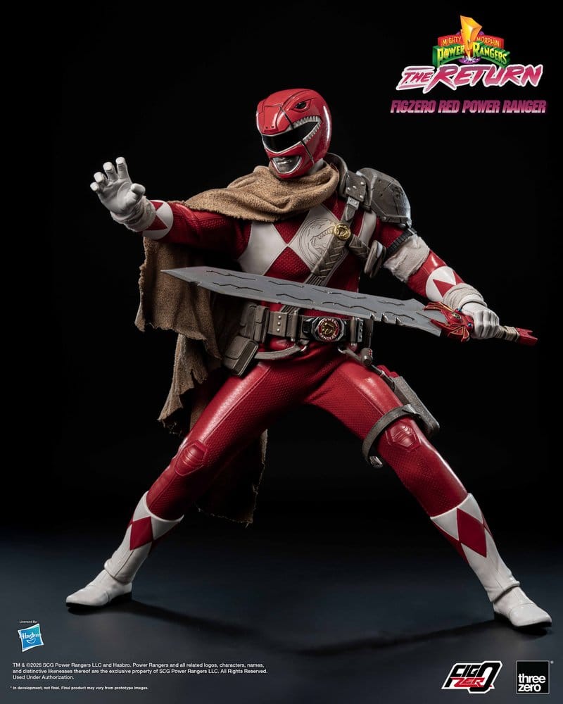 Mighty Morphin Power Rangers: The Return FigZero Action Figure 1/6 Red Power Ranger 31 cm - Bild 11