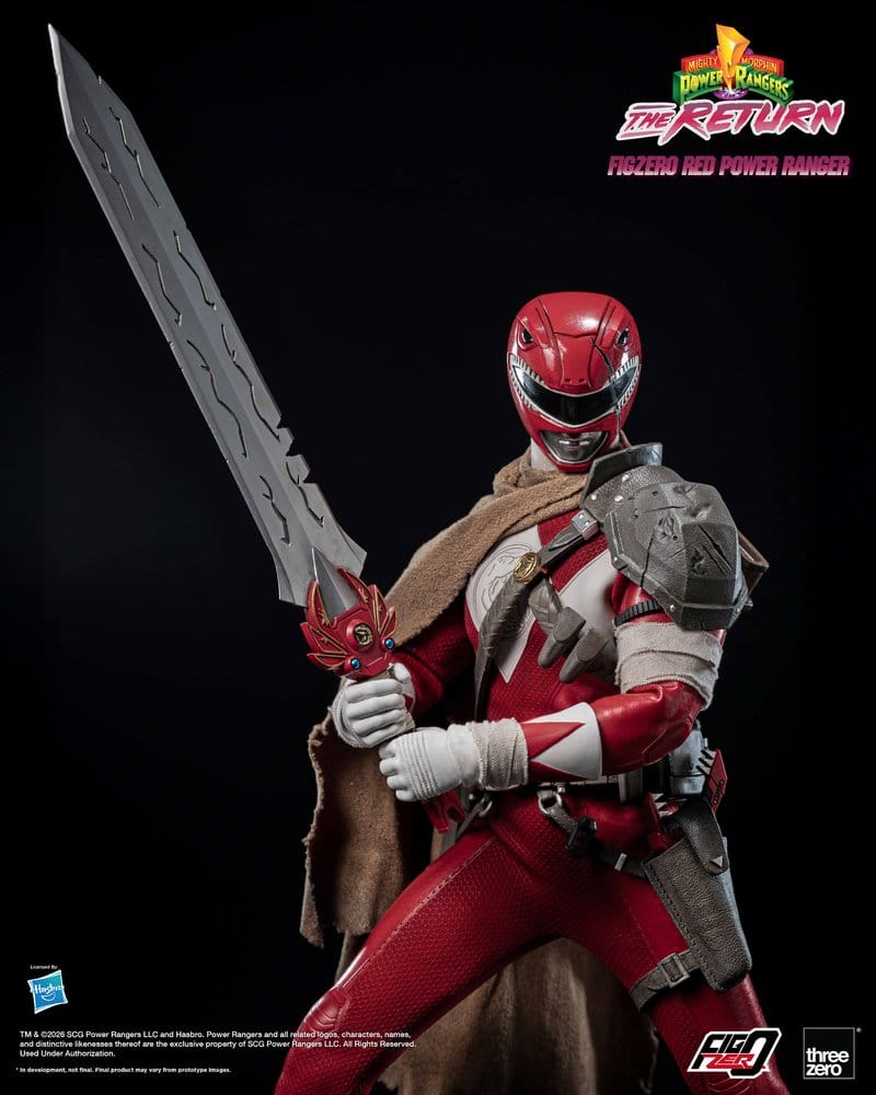 Mighty Morphin Power Rangers: The Return FigZero Action Figure 1/6 Red Power Ranger 31 cm - Bild 12