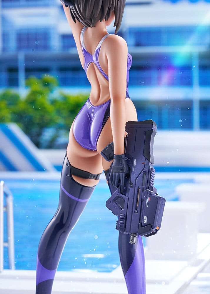 Arms Note PVC Figure 1/7 Buchou-chan of the Swimming Club Purple Swimsuit Ver. 22 cm - Bild 12