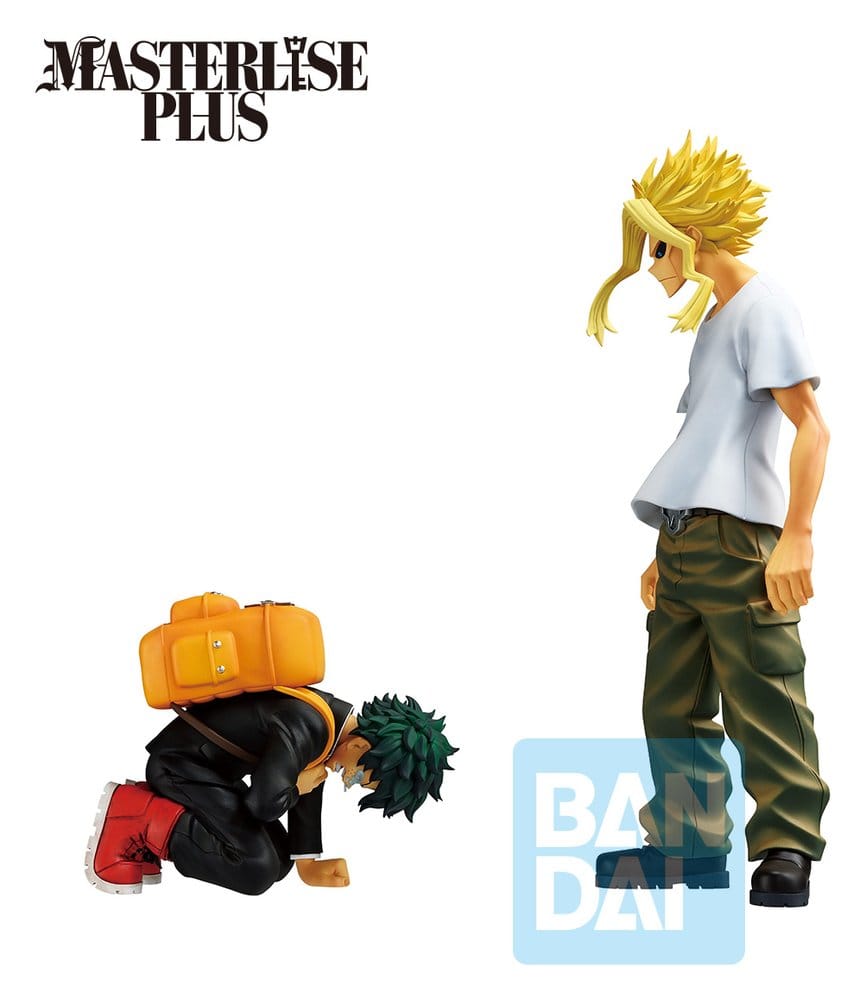 My Hero Academia Ichibansho Masterlise Plus PVC Figure Izuku Midoriya & All Might 27 cm