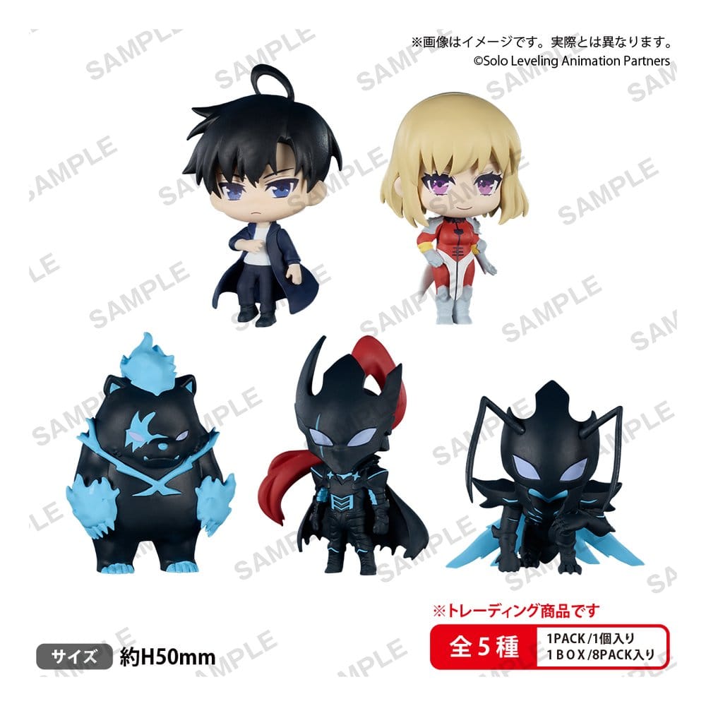 Solo Leveling The Box Mini Figures Rich Blind Box Display (8)