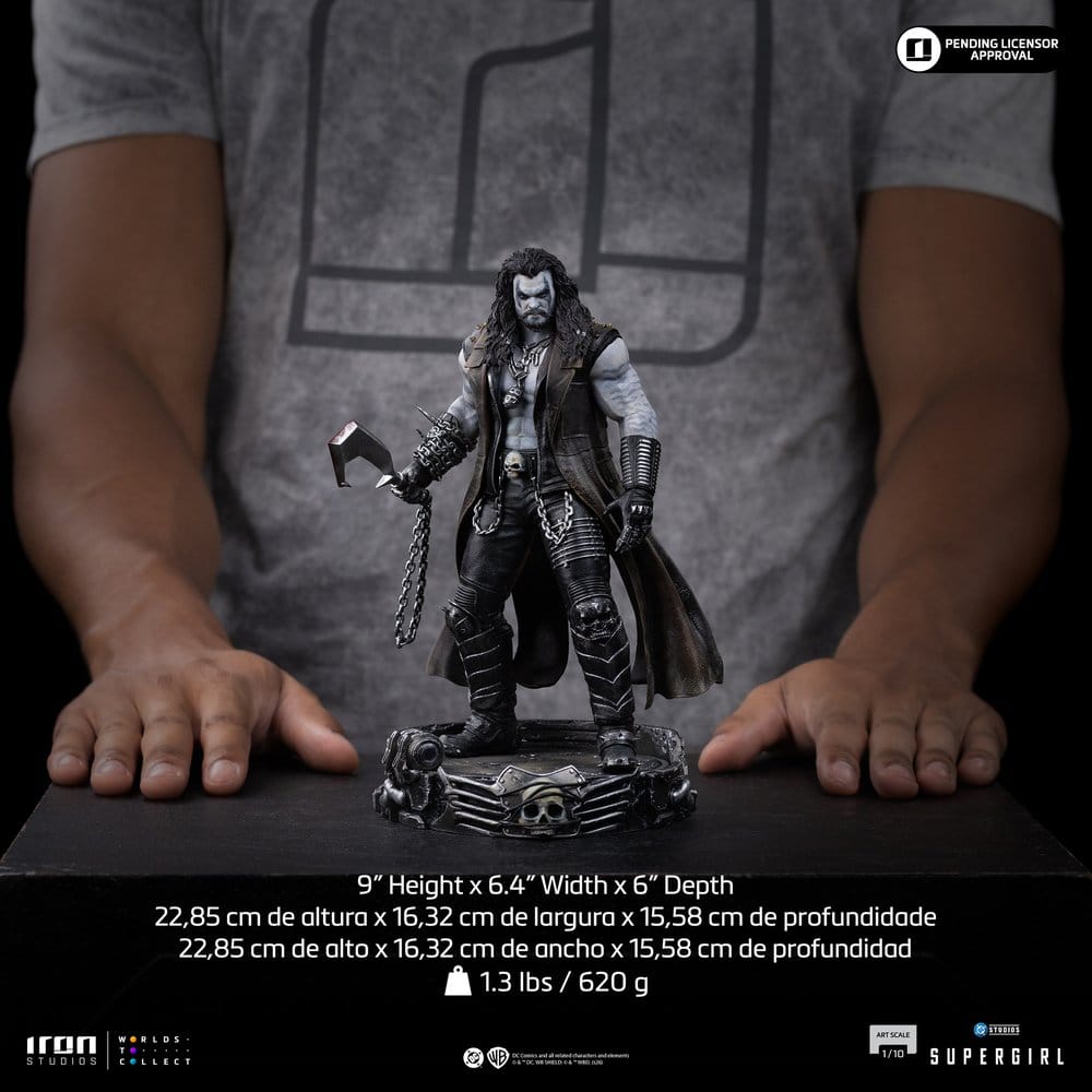 Supergirl Movie Art Scale Statue 1/10 Lobo 23 cm - Image 14