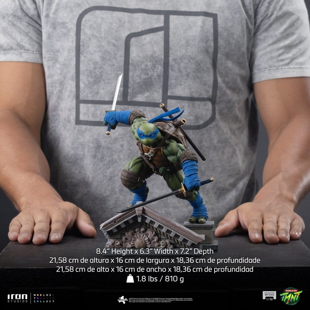 Teenage Mutant Ninja Turtles Art Scale Statue 1/10 Leonardo Unleashed 22 cm - Bild 11