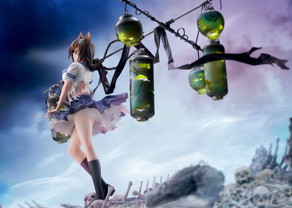Comics Bakemonogatari PVC Figure 1/7 Tsubasa Hanekawa 26 cm - Bild 7